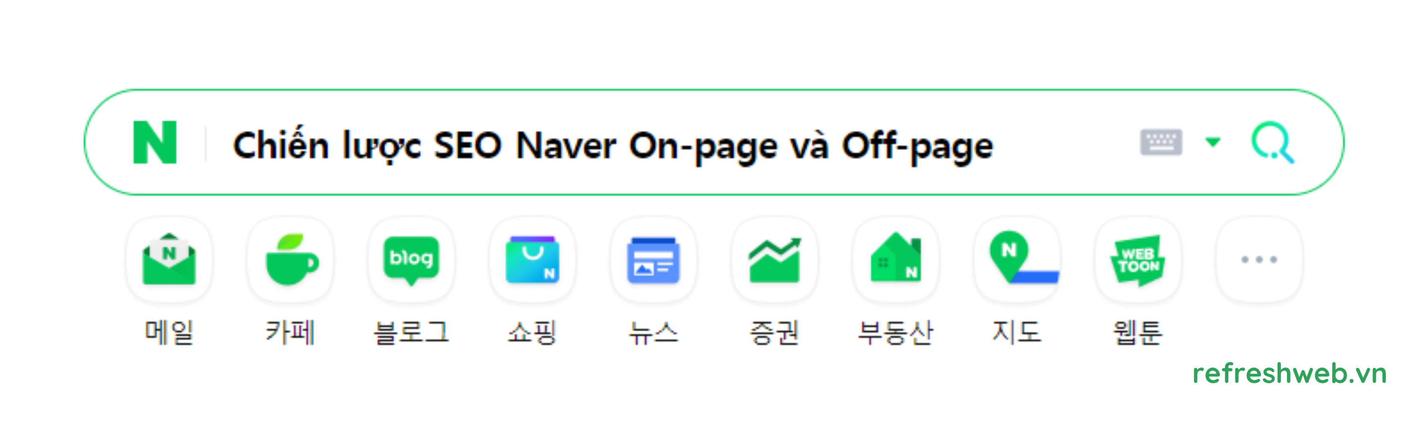 chiến lược SEO Naver