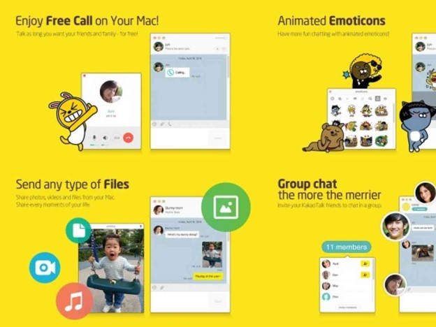 Kakaotalk-ứng dụng số 1 Hàn Quốc