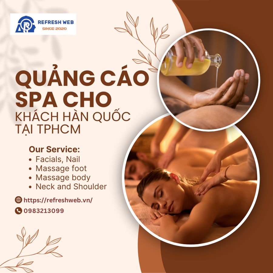 Quảng Cáo Spa Tới Khách Hàn Tại TPHCM Hiệu Quả Nhất