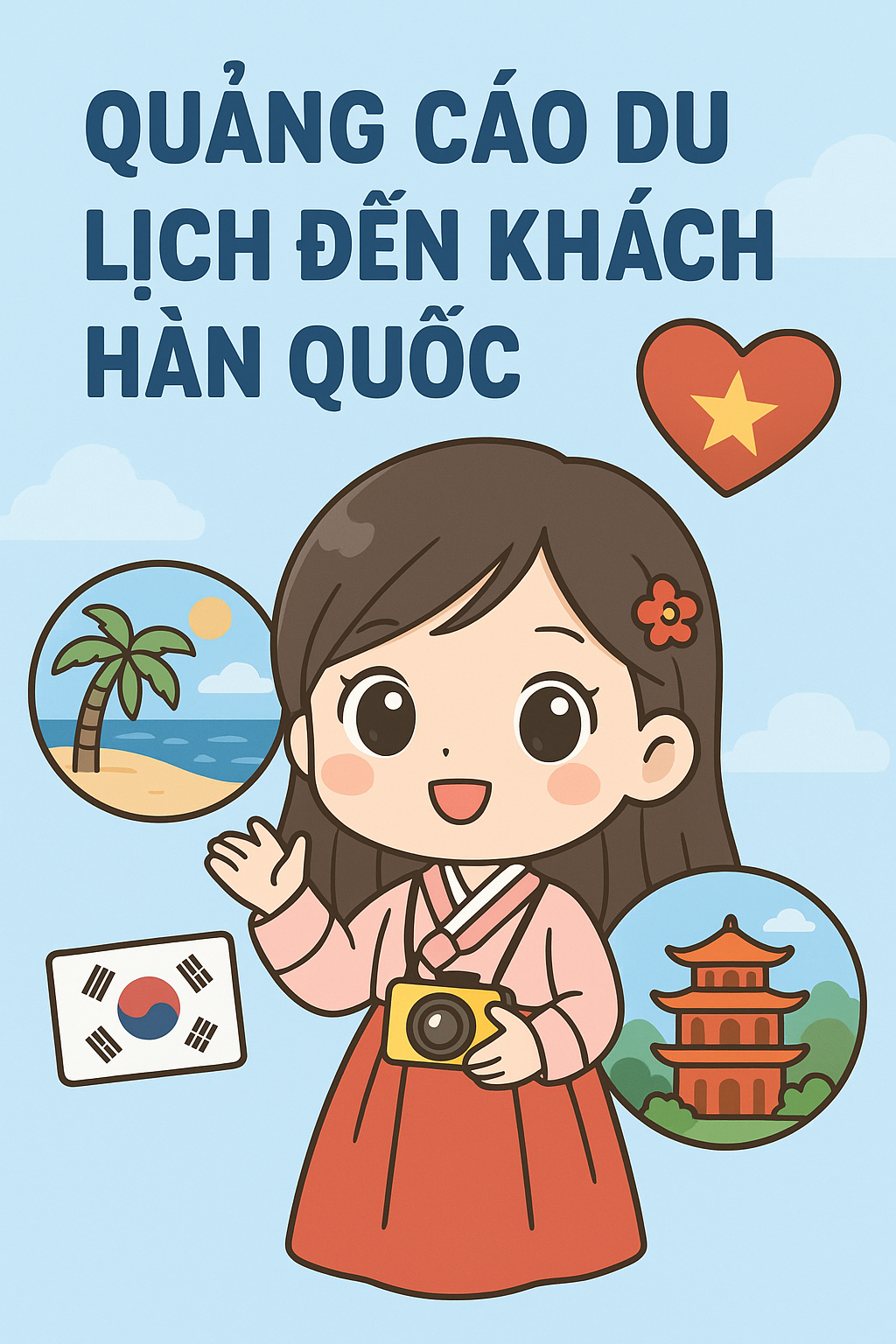 Quảng cáo du lịch đến khách Hàn Quốc: Chiến lược hiệu quả để tăng lượng khách từ Hàn Quốc đến Việt Nam 2025 🇰🇷✈️🇻🇳