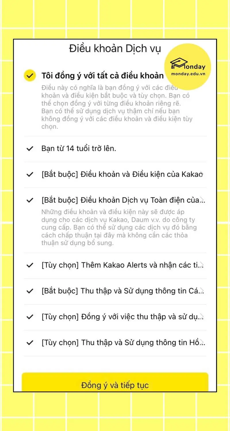 Cách tạo tài khoản kakaotalk trên điện thoại 
