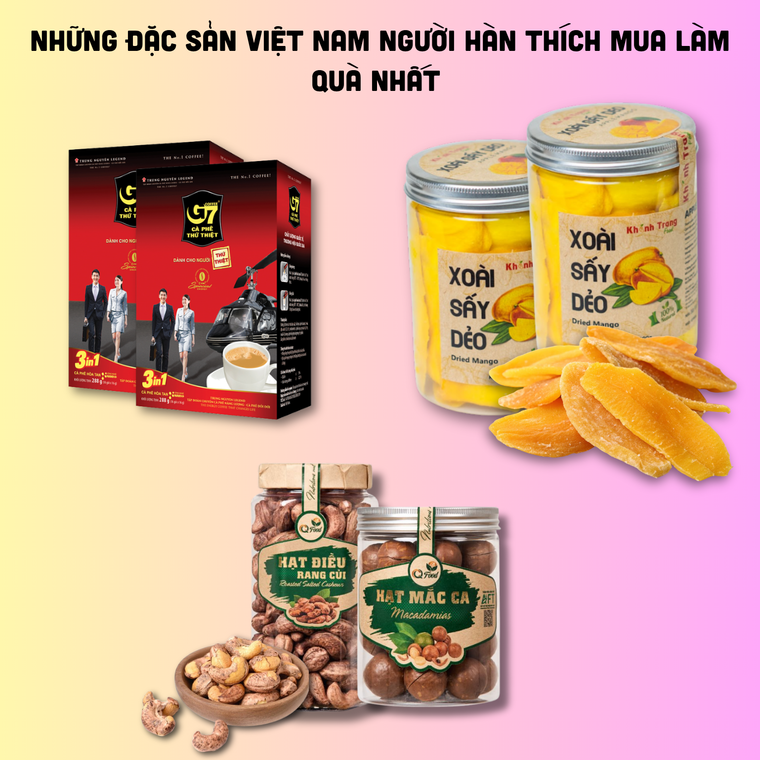 Người Hàn mua quà gì khi du lịch Việt Nam 